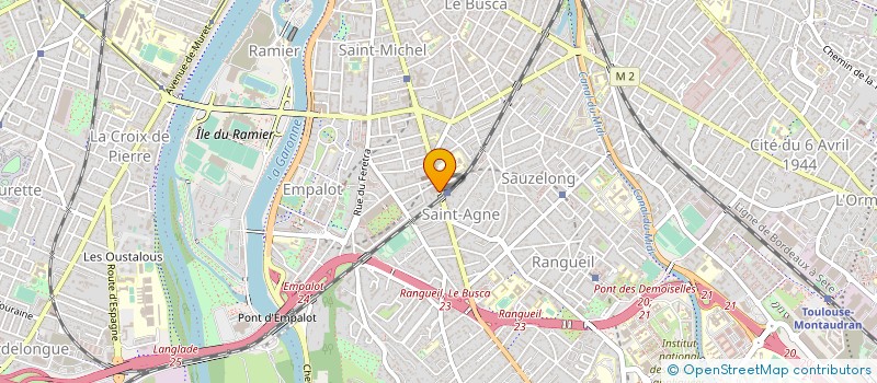 localisation de l'entreprise NOMUS INFORMATIQUE à TOULOUSE