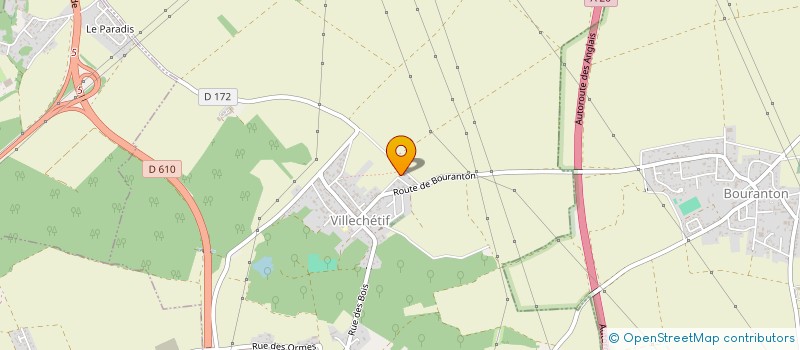 localisation de l'entreprise NOMYLAN  VILLECHETIF