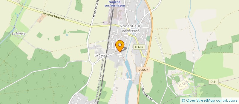 localisation de l'entreprise NON FINITO à NOGENT-SUR-VERNISSON
