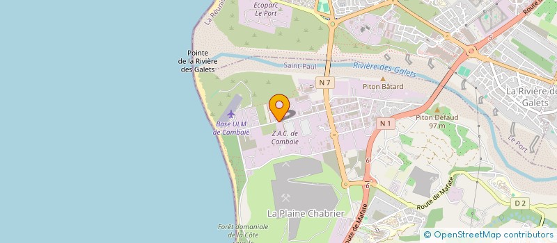 localisation de l'entreprise NON MERCI à SAINT-PAUL