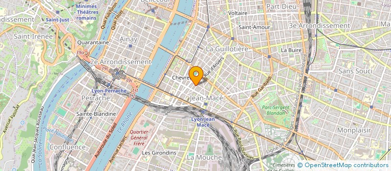 localisation de l'entreprise NON NEGOCIABLE  LYON