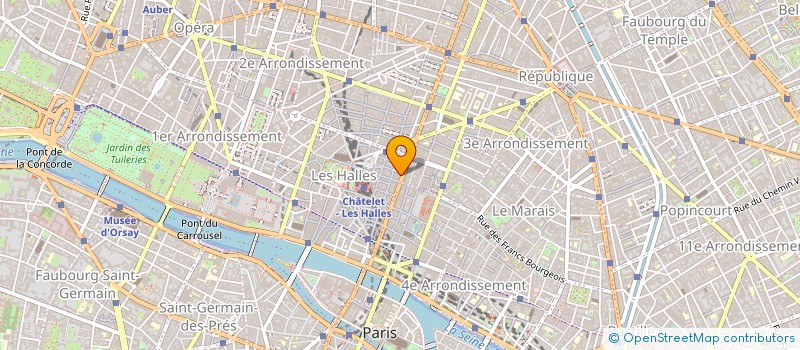 localisation de l'entreprise NON ORIGINAL DUDE à PARIS