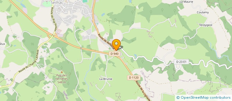 localisation de l'entreprise NON PAS TEAM  SEILHAC