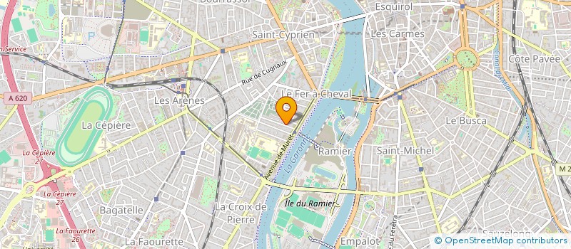 localisation de l'entreprise NON SENS à TOULOUSE