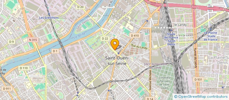 localisation de l'entreprise NON SI SA MAI à SAINT-OUEN-SUR-SEINE