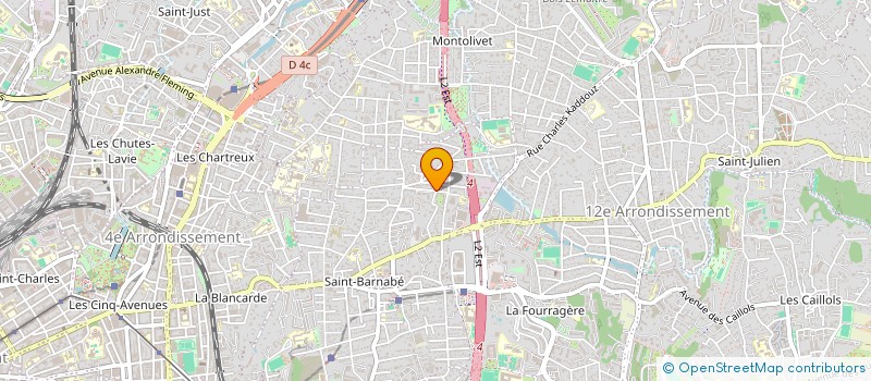 localisation de l'entreprise NONA à MARSEILLE