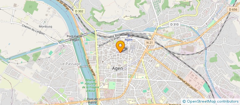localisation de l'entreprise NONA NAILS à AGEN