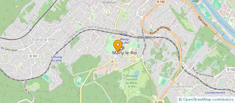 localisation de l'entreprise NONANCOURT IMMOBILIER  MARLY-LE-ROI