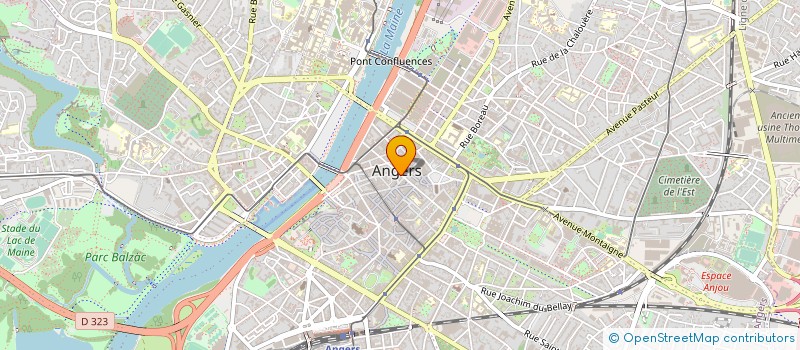 localisation de l'entreprise NONANTH  ANGERS