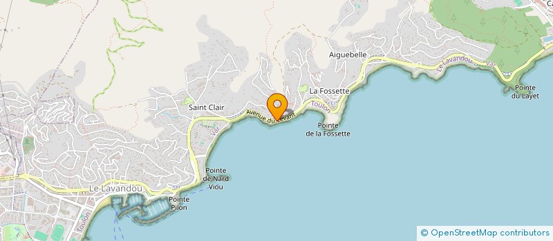 localisation de l'entreprise NONCHALOIR à LE LAVANDOU