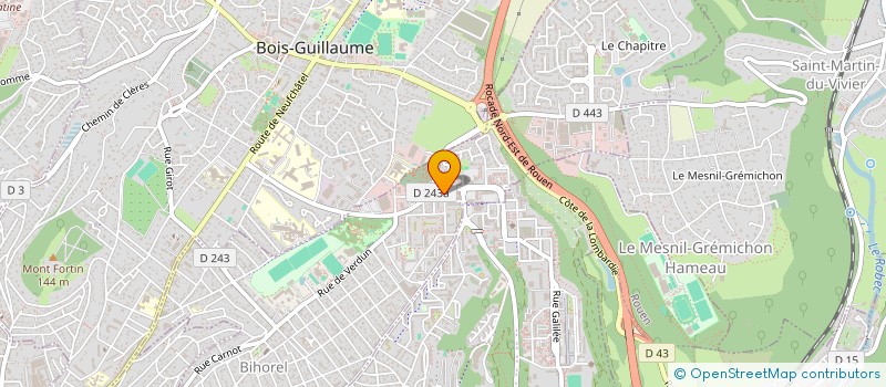 localisation de l'entreprise NONCHO  ROUEN