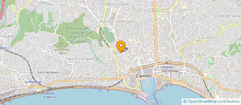 localisation de l'entreprise NONCINVEST  CANNES