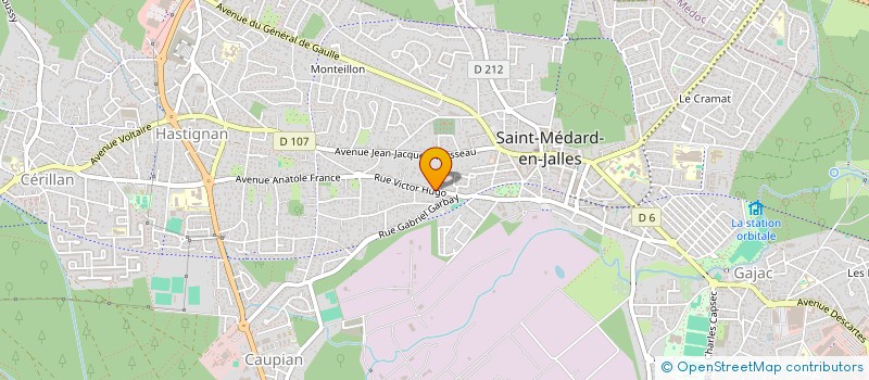 localisation de l'entreprise NONES NICOLAS  SAINT-MEDARD-EN-JALLES