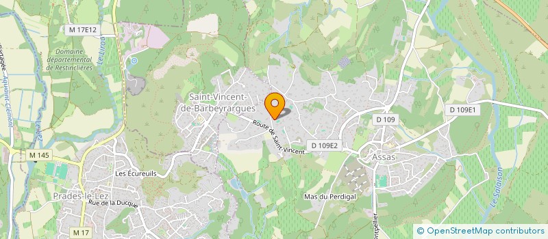 localisation de l'entreprise NONI  ASSAS