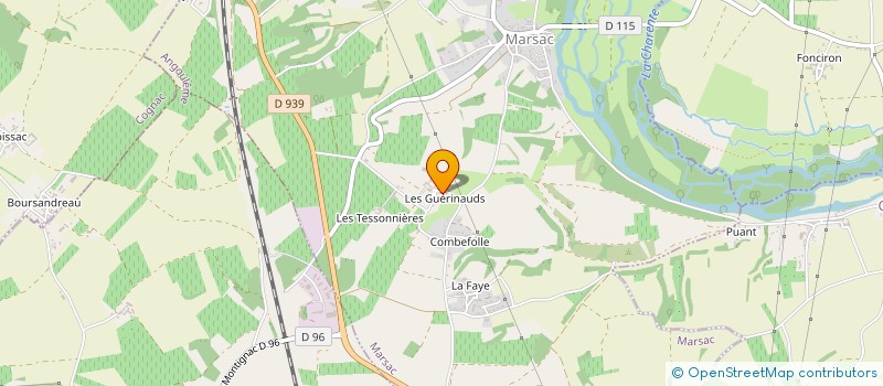 localisation de l'entreprise NONIAS à MARSAC