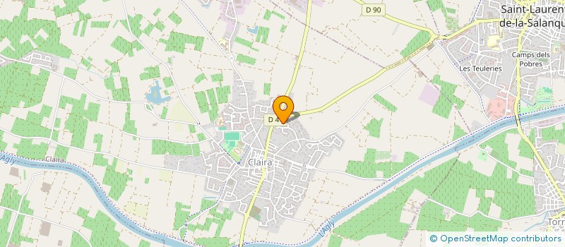 localisation de l'entreprise NONIBE  CLAIRA