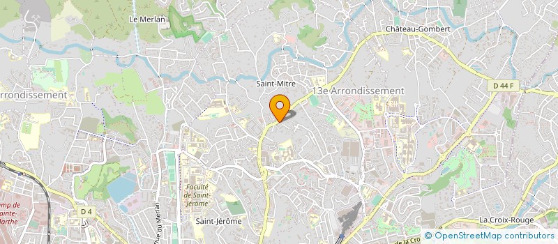 localisation de l'entreprise NONICA à MARSEILLE