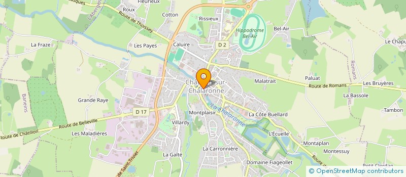 localisation de l'entreprise NONNA  CHATILLON-SUR-CHALARONNE
