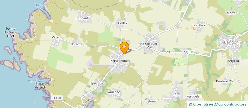 localisation de l'entreprise NONNA  BANGOR