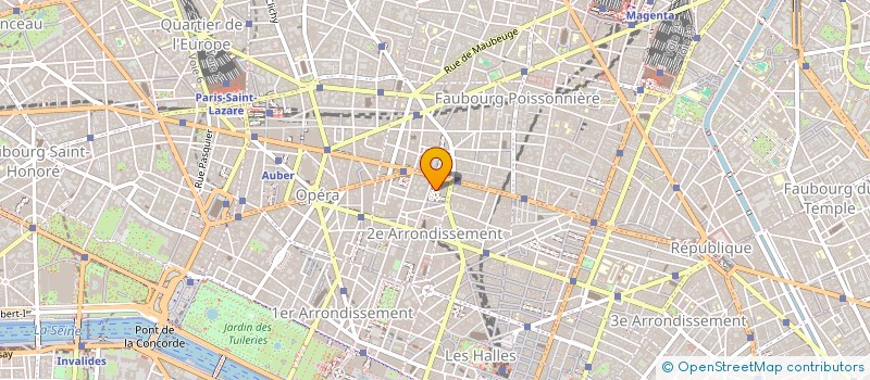 localisation de l'entreprise NONNA CHIC  PARIS