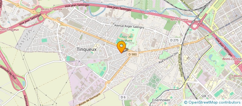 localisation de l'entreprise NONNAROSE  TINQUEUX