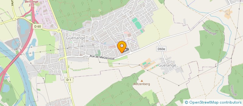 localisation de l'entreprise NONNO  GUENANGE