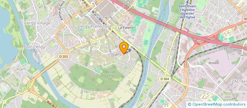 localisation de l'entreprise NONNO CESCO  PONTOISE