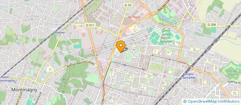 localisation de l'entreprise NONOMSIK  SARCELLES