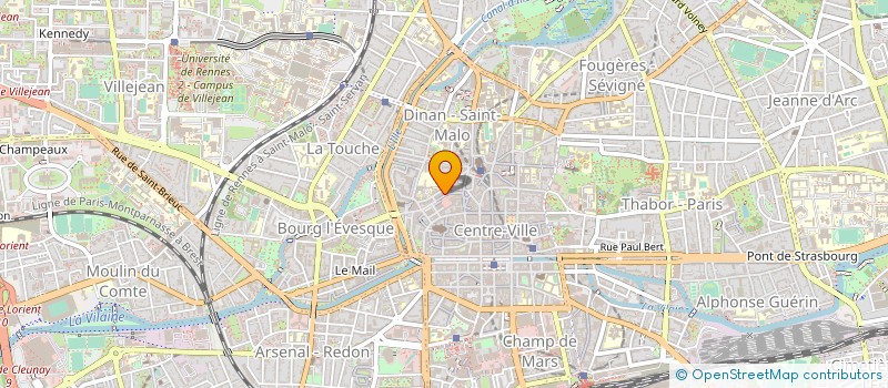 localisation de l'entreprise NONORGUE CONSEIL  DINARD