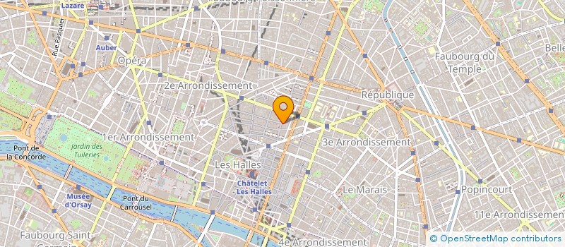 localisation de l'entreprise NONOTAK SAS  PARIS