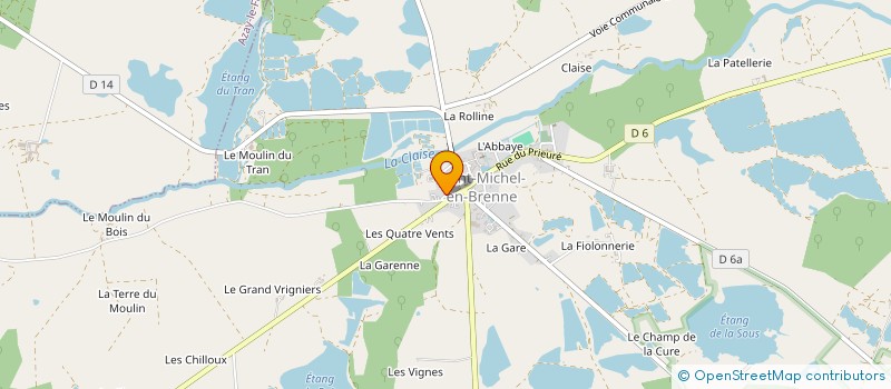localisation de l'entreprise NONVATIS à SAINT-MICHEL-EN-BRENNE