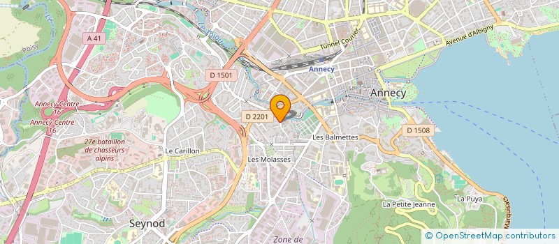 localisation de l'entreprise NOO à ANNECY
