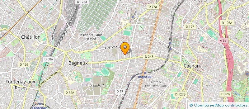 localisation de l'entreprise NOO NOO CONSULTING à BAGNEUX