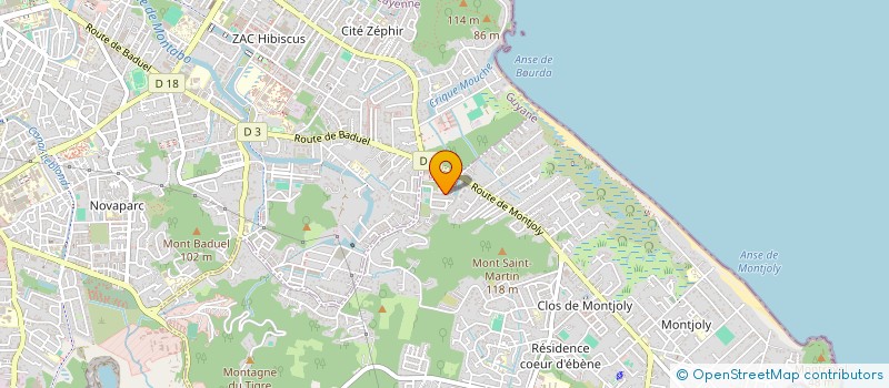 localisation de l'entreprise NOOC  REMIRE-MONTJOLY