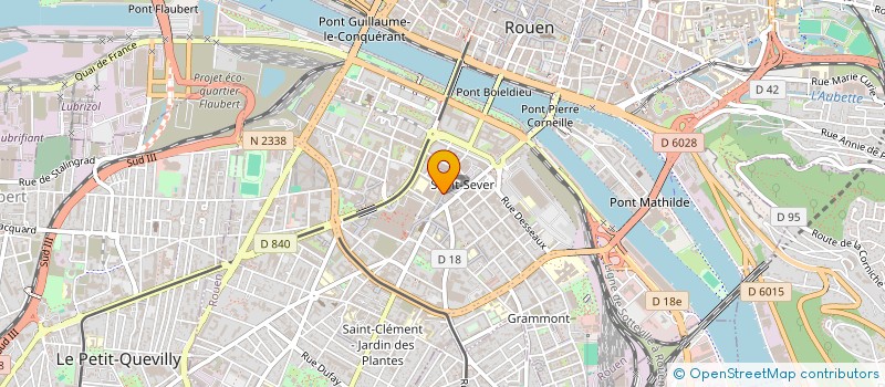 localisation de l'entreprise NOODAWA à ROUEN