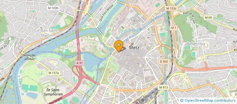 localisation de l'entreprise NOODLE FOOD à METZ