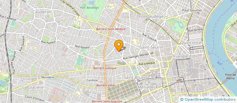 localisation de l'entreprise NOODLE SHOP à BORDEAUX
