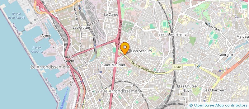 localisation de l'entreprise NOODLY à MARSEILLE