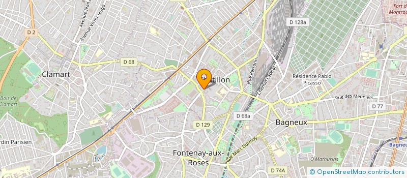 localisation de l'entreprise NOOE à CHATILLON