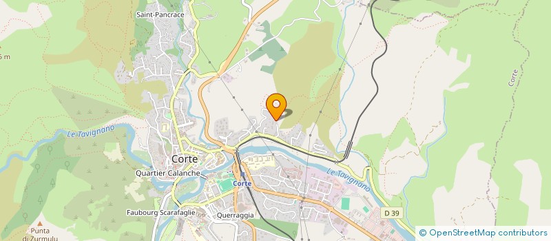 localisation de l'entreprise NOOKORP à CORTE