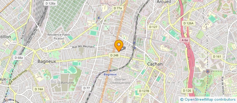 localisation de l'entreprise NOOLYSIS PRODUCTION à CACHAN