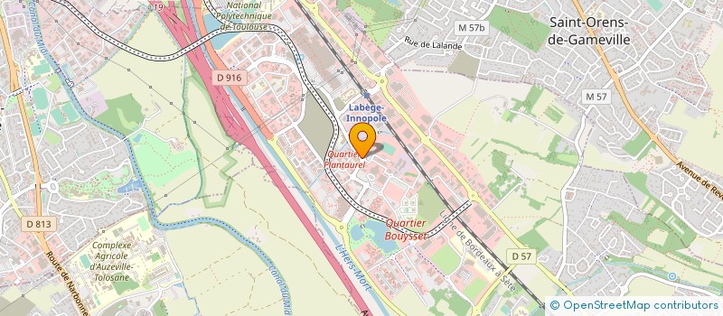 localisation de l'entreprise NOOMEO à LABEGE