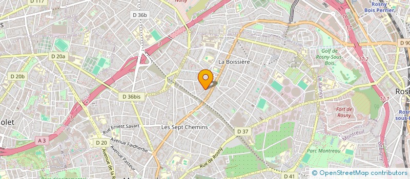 localisation de l'entreprise NOOR à MONTREUIL