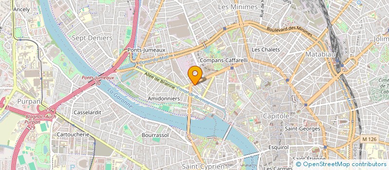 localisation de l'entreprise NOOR à TOULOUSE