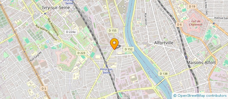 localisation de l'entreprise NOOR à VITRY-SUR-SEINE