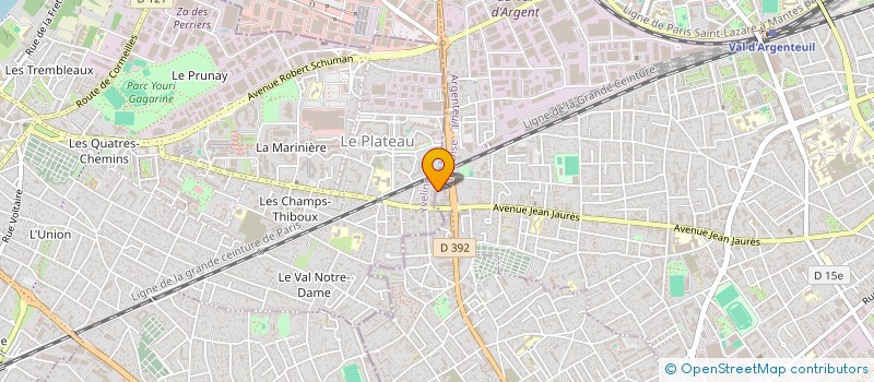 localisation de l'entreprise NOOR  ARGENTEUIL