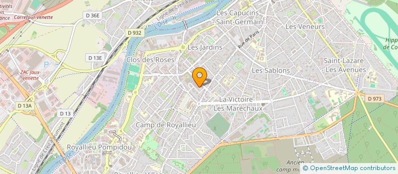 localisation de l'entreprise NOOR  COMPIEGNE