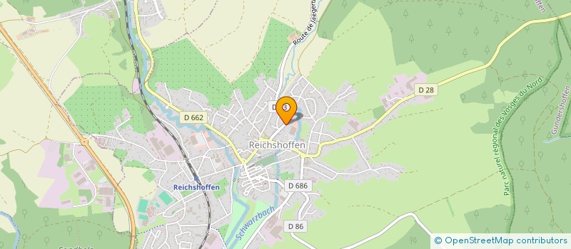 localisation de l'entreprise NOOR  REICHSHOFFEN