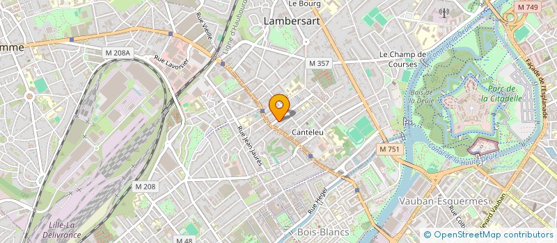 localisation de l'entreprise NOOR à LAMBERSART