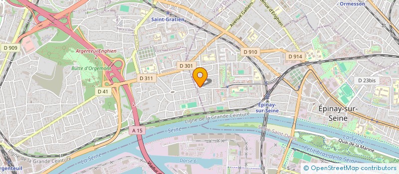 localisation de l'entreprise NOOR.A à EPINAY-SUR-SEINE